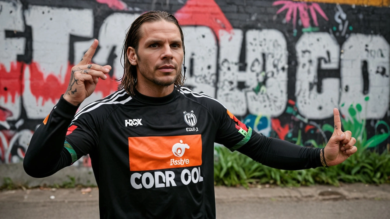 Jeff Hardy de la WWE sorprende a sus fans con camiseta del Colo Colo