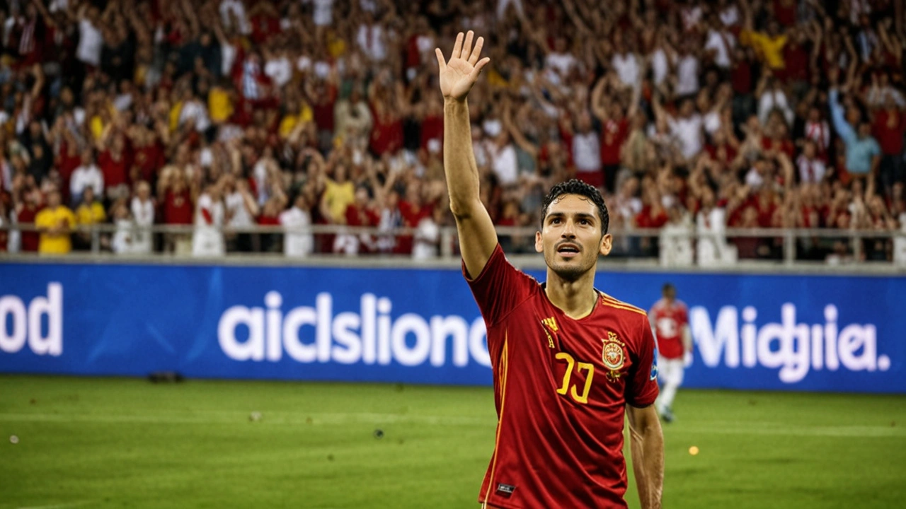 Jesús Navas se convierte en el jugador más veterano en disputar una semifinal de la Eurocopa