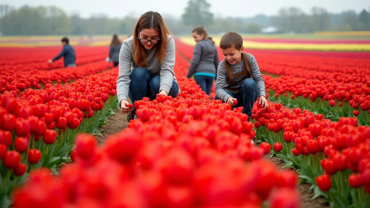 Día del Tulipán 2024: La Celebración de la Belleza Floral con 50,000 Flores Gratis