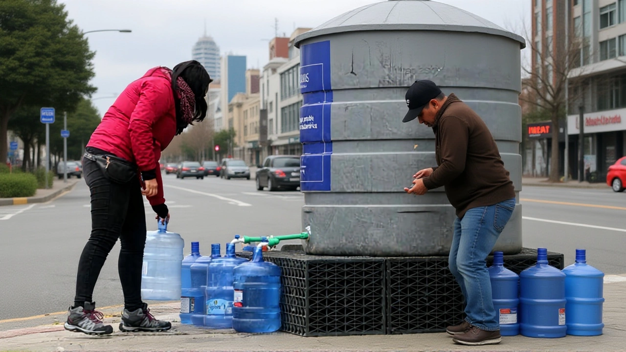 Aguas Andinas corta el agua en Recoleta, Pedro Aguirre Cerda y Macul