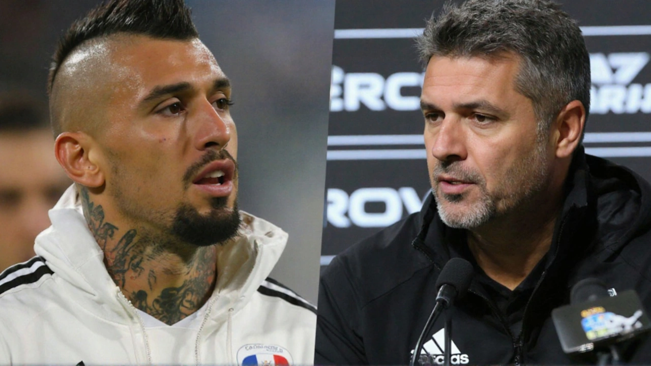 Arturo Vidal avala a Fernando Ortiz tras su primera sesión en Colo Colo