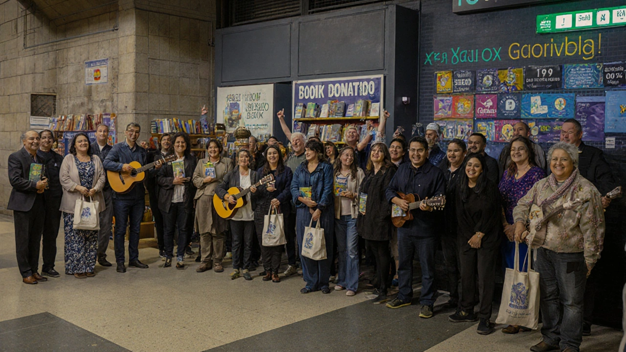 Canto a lo Poeta conquista el Metro de Santiago en una donación sin precedentes